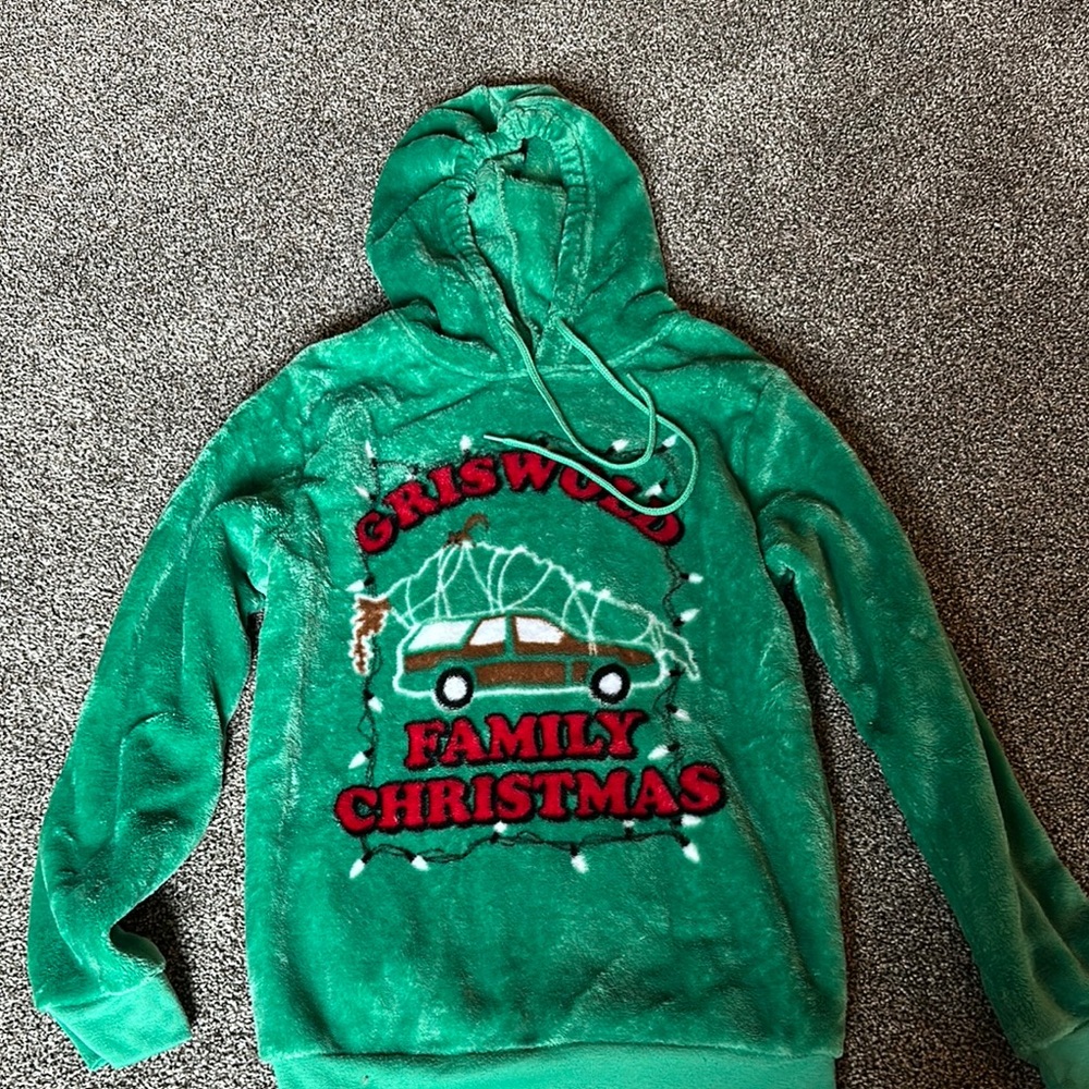 Griswold Family Christmas Green Hoodie